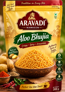 Aravadi Aloo Bhujia