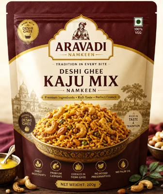 Deshi Ghee Kaju Mix Namkeen